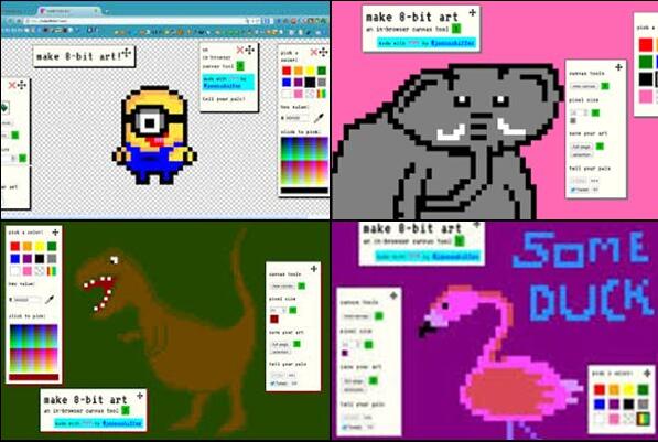 8bit藝術(shù)。
