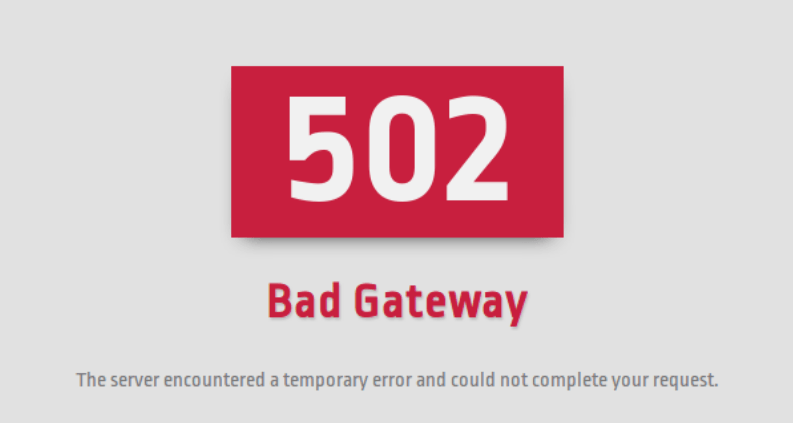 什么是 502 Bad Gateway 錯(cuò)誤